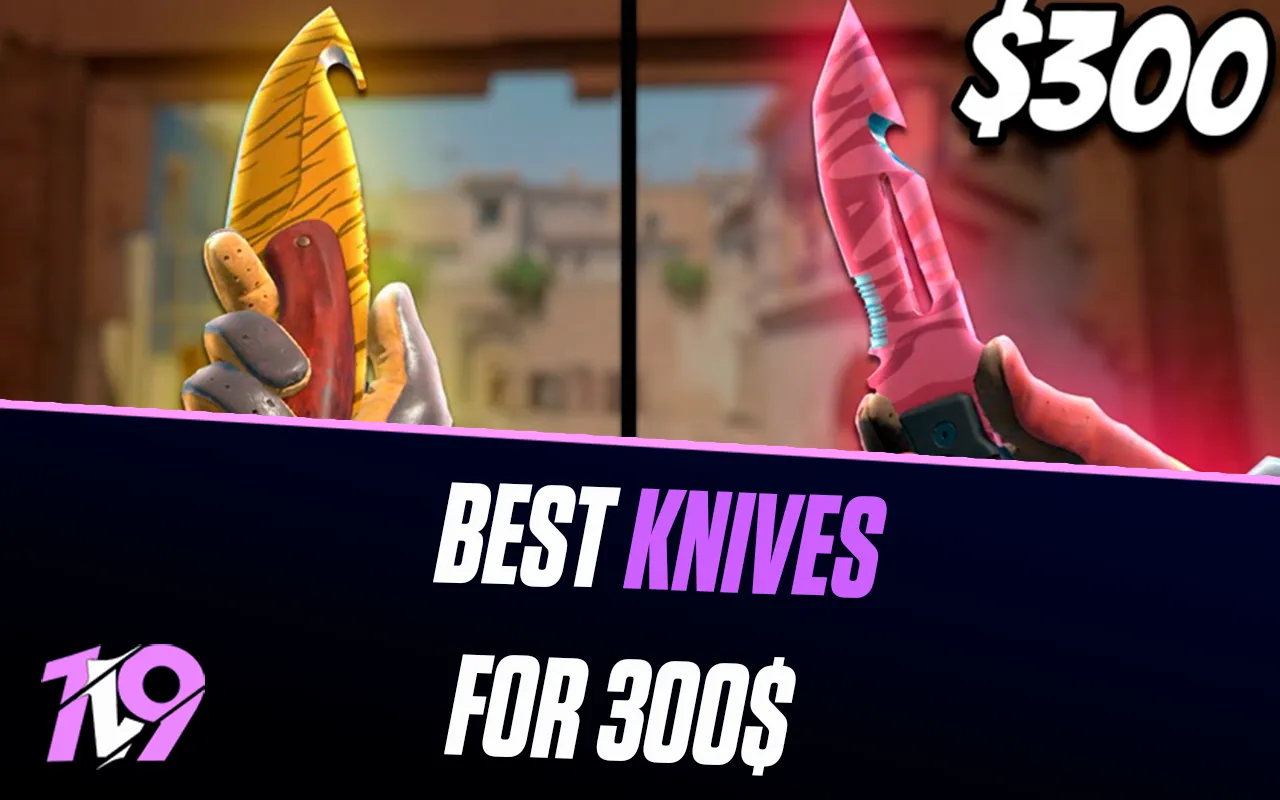 10 Best Cheap Knives Under $300 in CS2